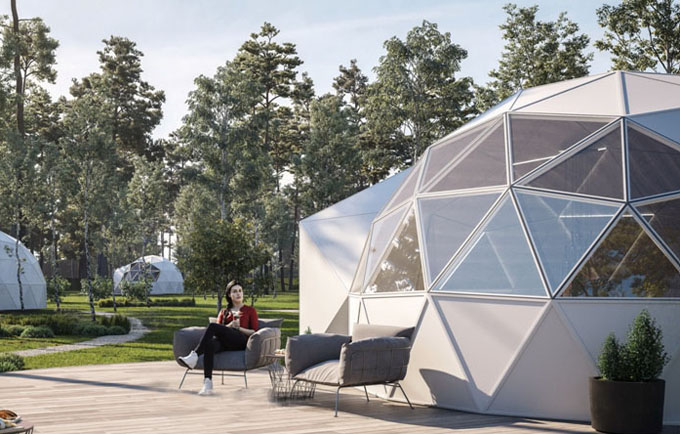 Бунгало для глемпинга