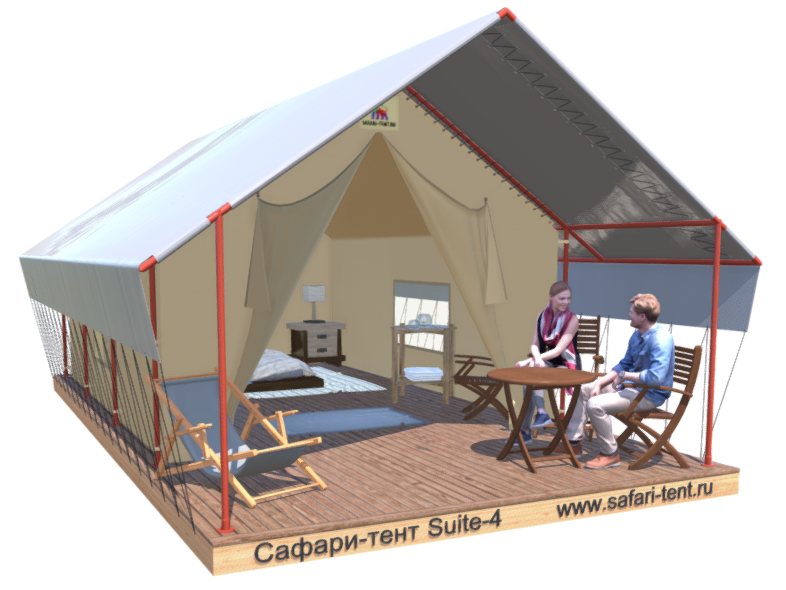 Сафари Тент, палатка для Глэмпинга